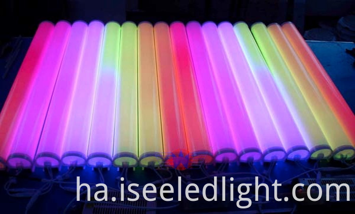 led digital tube for building